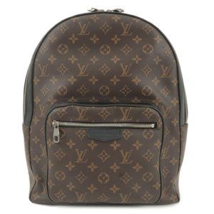 Macassar Josh Monogram Canvas Backpack